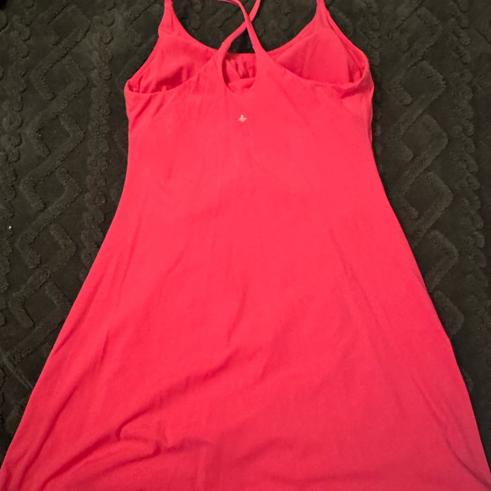 Halara Easy Peezy Pink Strappy Athletic Dress - Picture 2 of 5